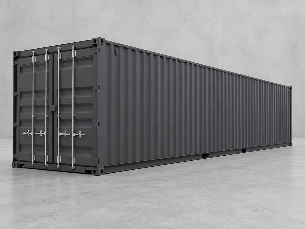Forty-foot standard shipping container